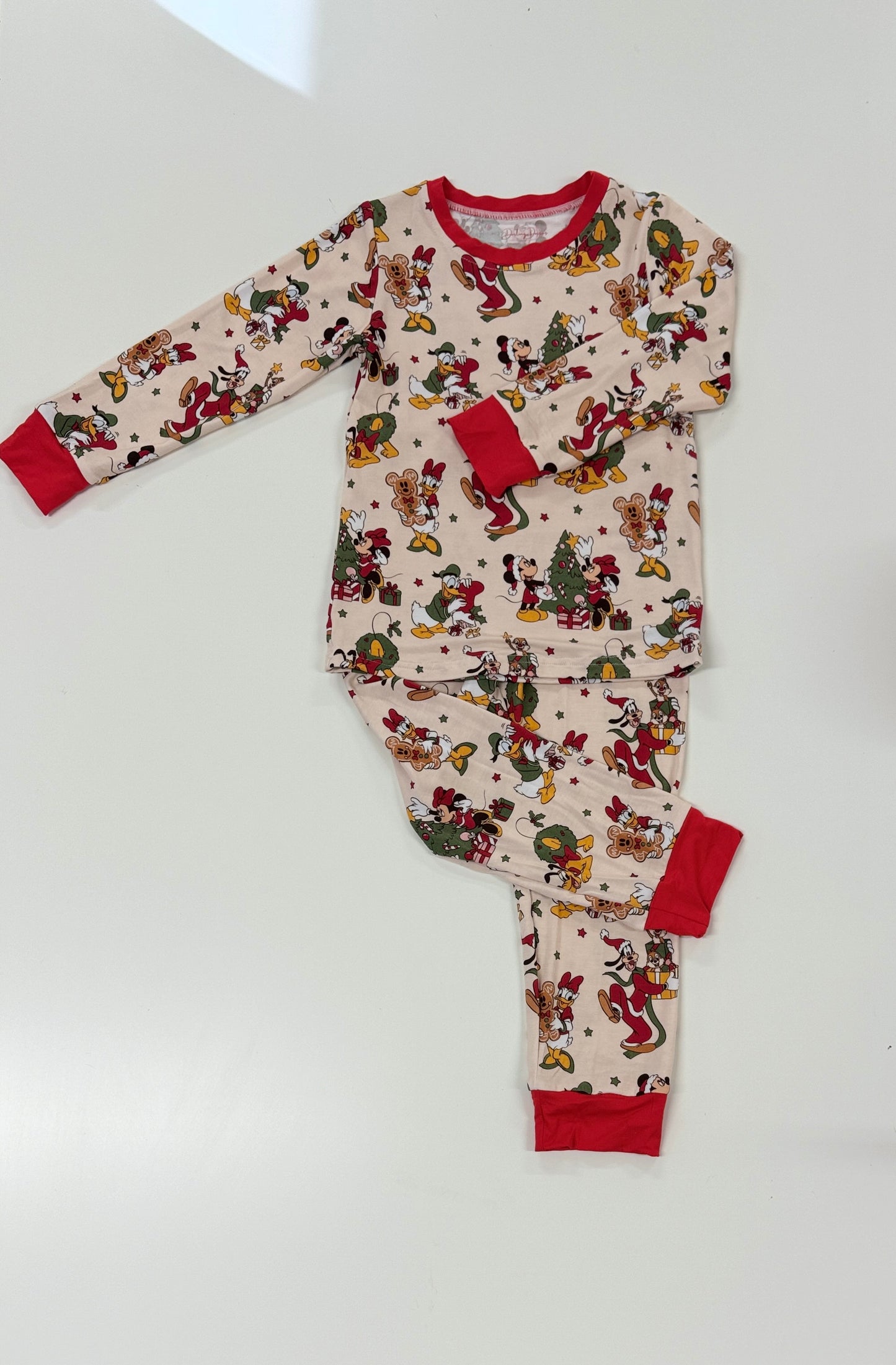 Christmas Mouse & Friends Two-Piece Pajama Set
