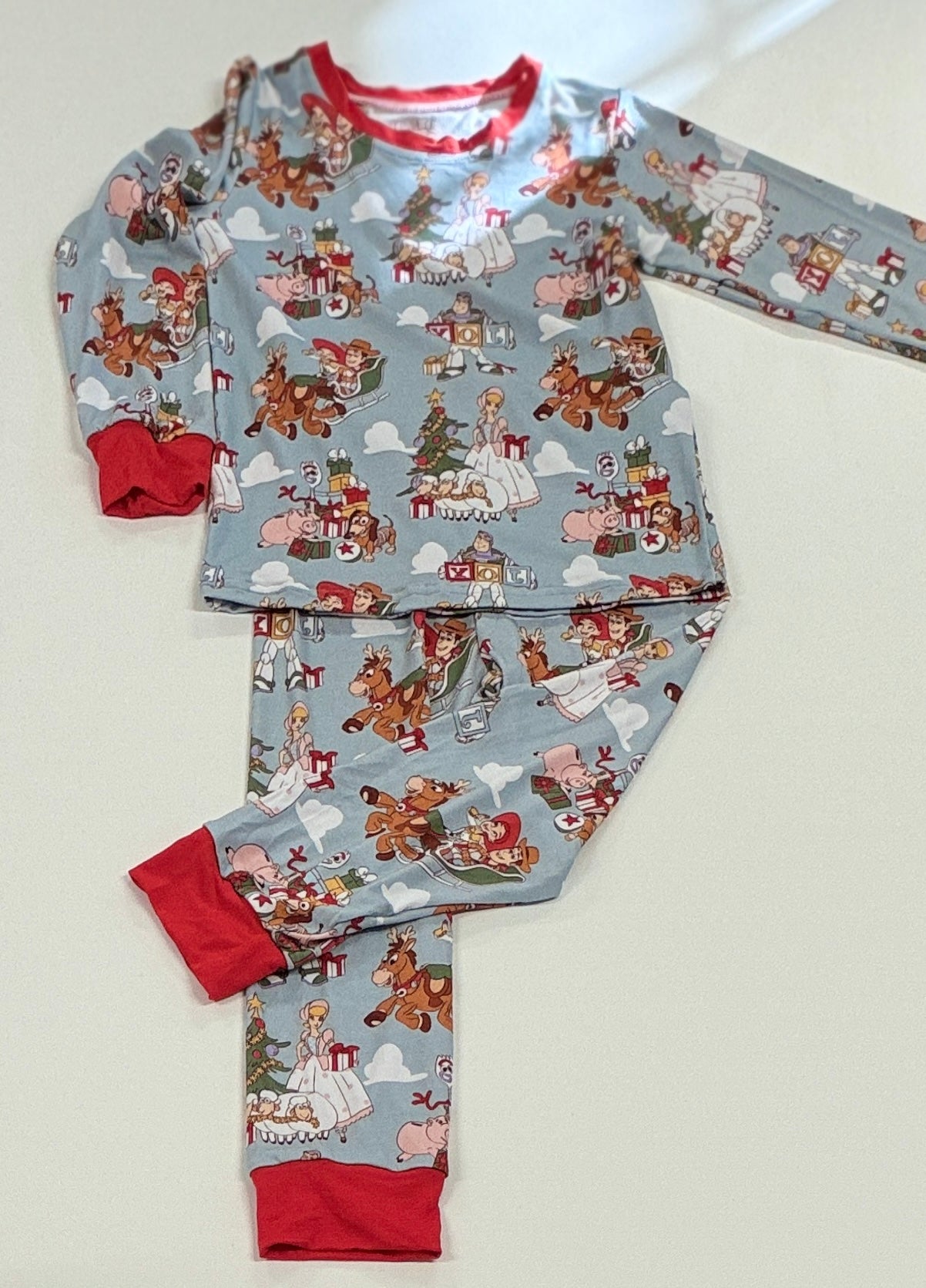 Christmas Toys Two-Piece Pajama Set