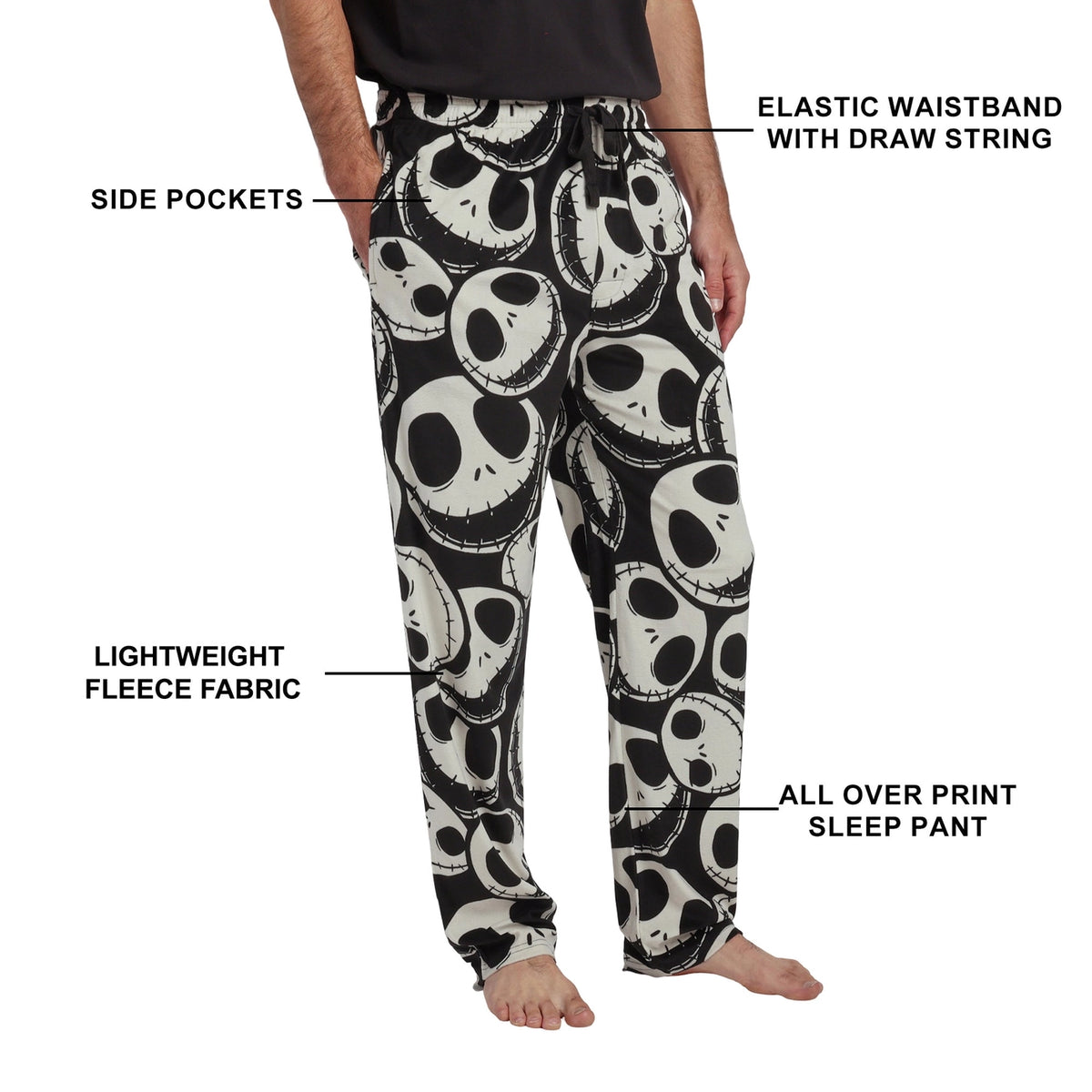 Jack Skellington Men's Pajama Pants