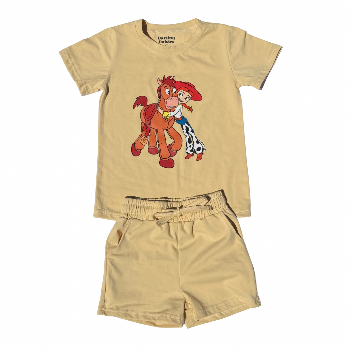 Jessie & Bullseye Shorts Set