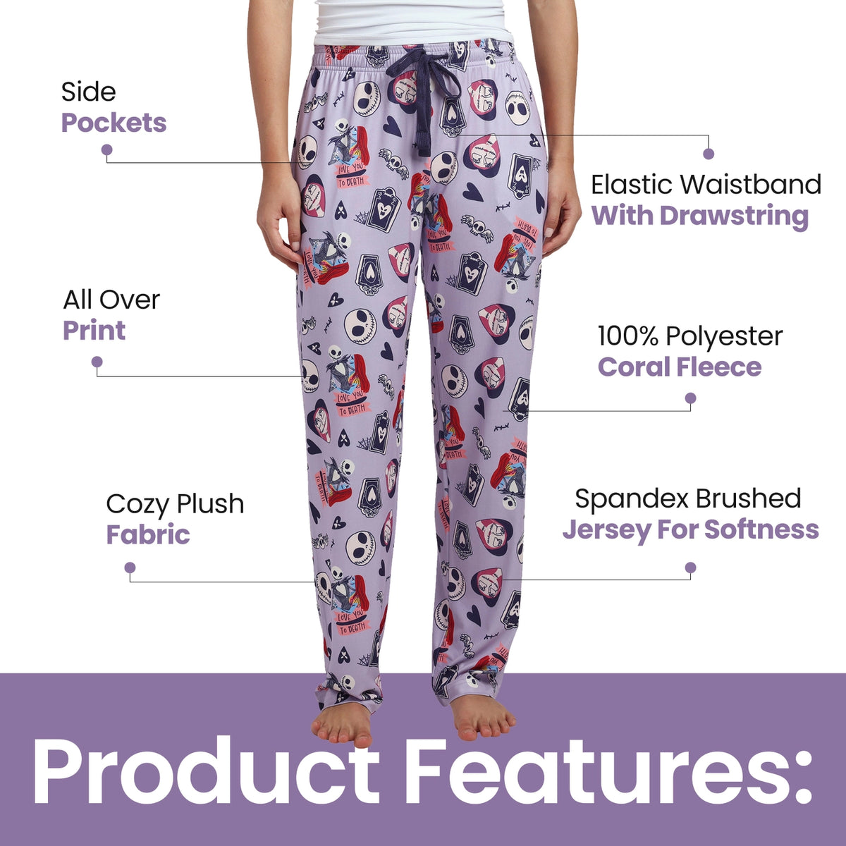 Nightmare Before Christmas Women's Pajama Pants