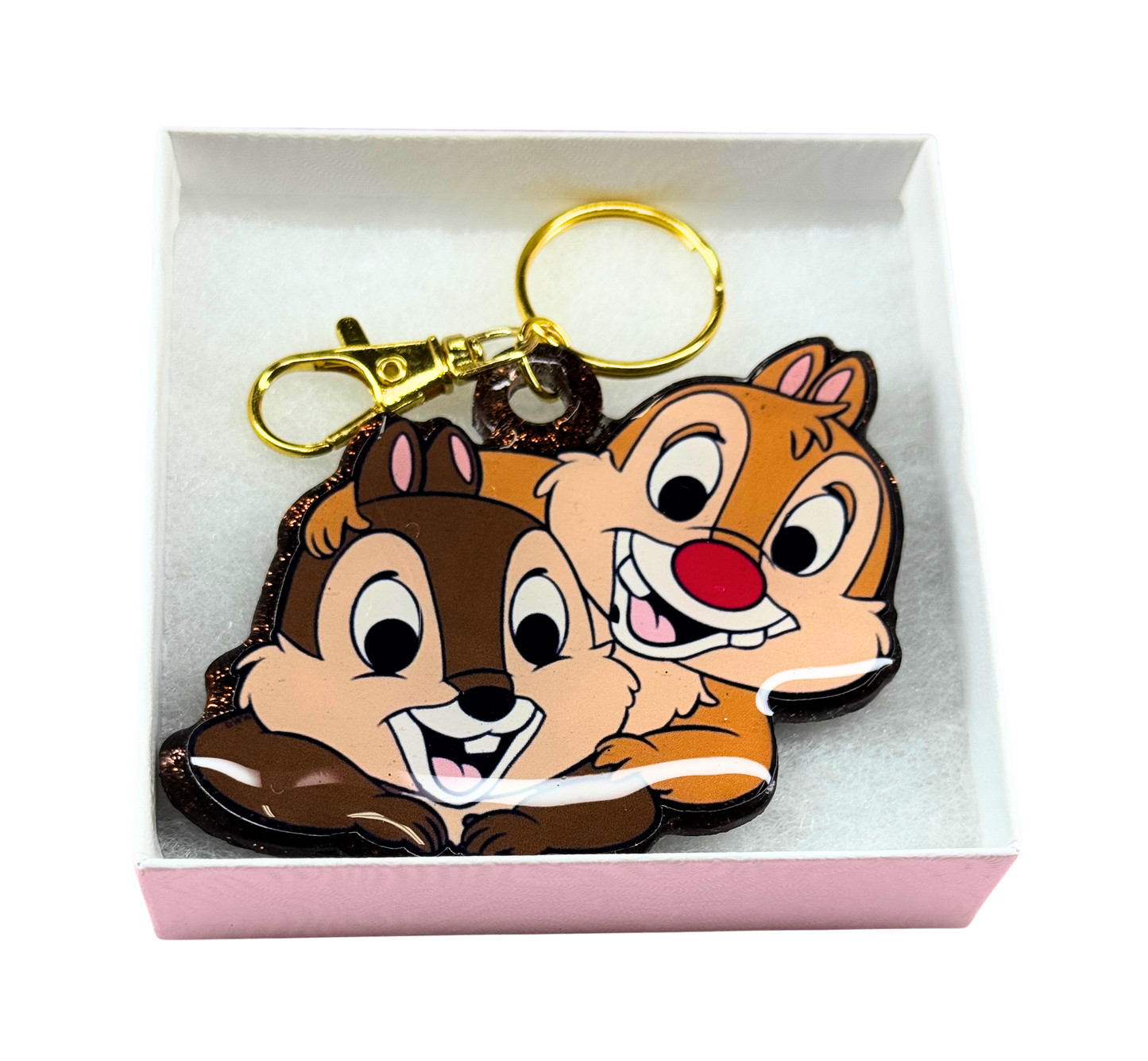 Chipmunk Duo Bag Charm