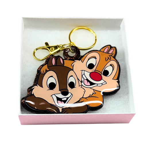 Chipmunk Duo Bag Charm