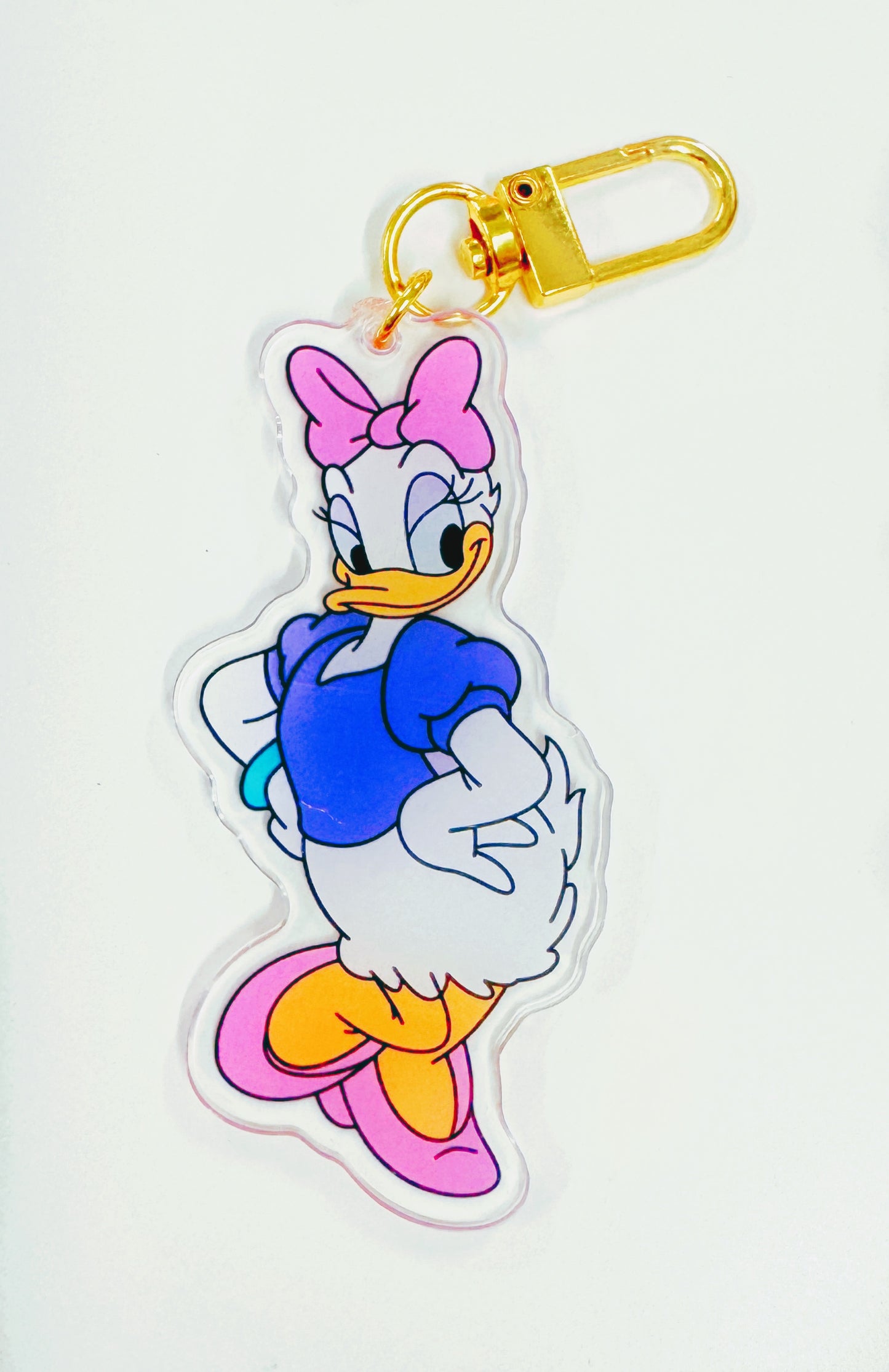 Daisy Duck Bag Charm / Keychain