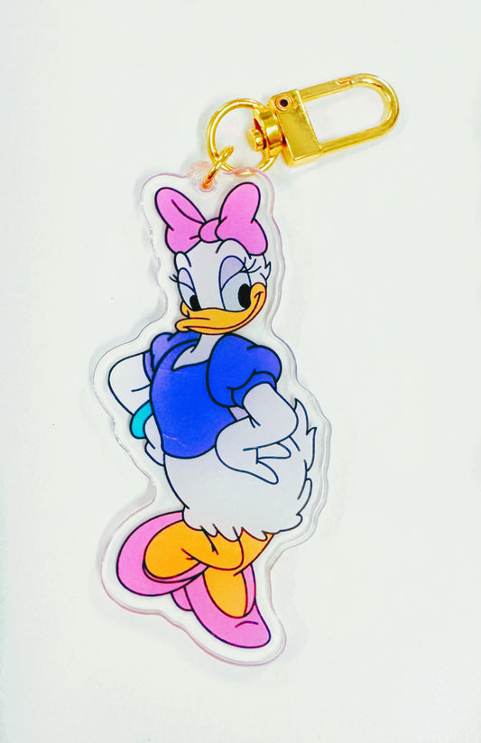 Daisy Duck Bag Charm / Keychain