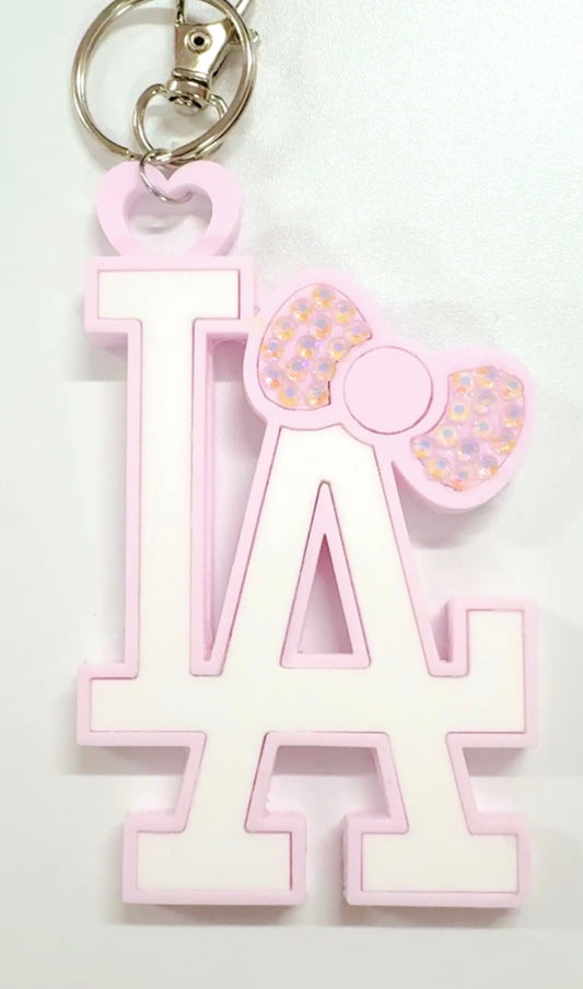 LA Dodger with Hello Kitty Bag Tag / Keychain (Copy)