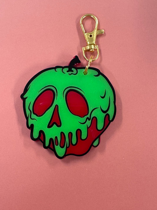 Poison Apple Bag Charm