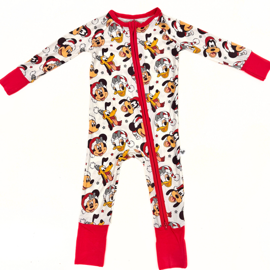 Cheerful Crew Zip Romper